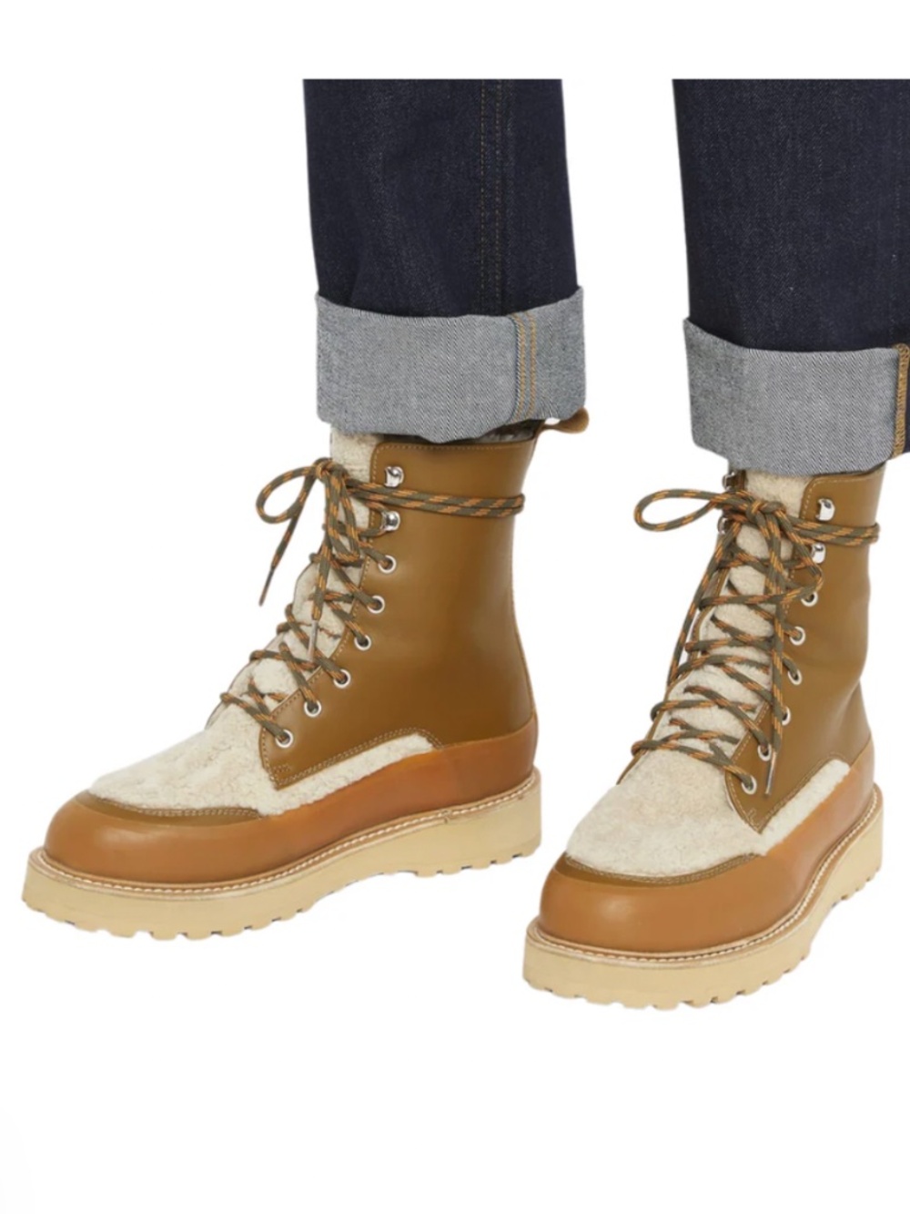 Ulla Johnson x Diemme Etna Shearling Leather Boots (Made in Italy) – Size 39